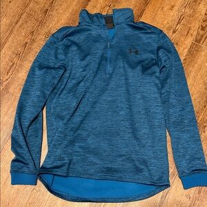 Under Armour Teal Quarter-Zip Top
